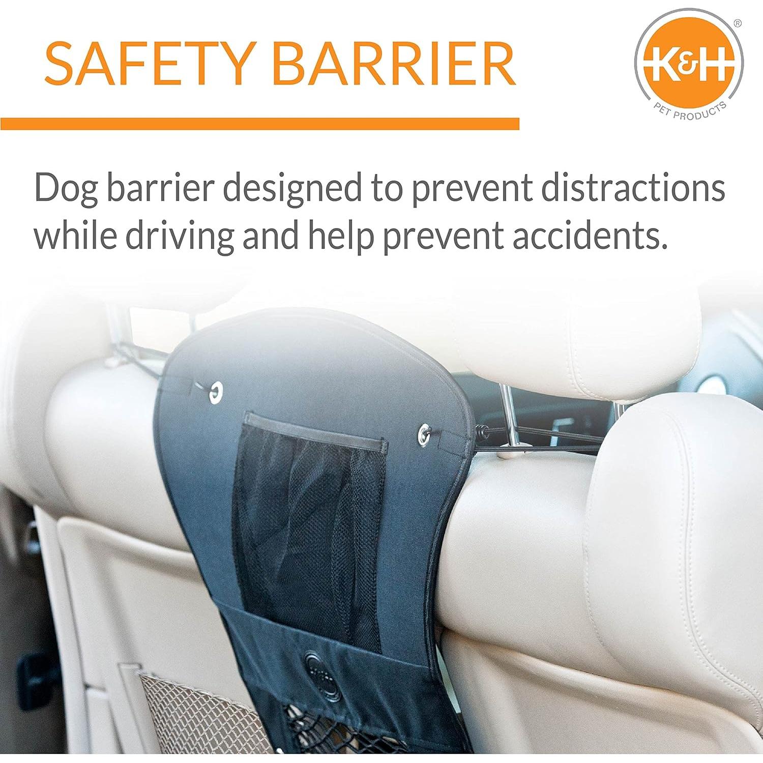 Barrera de Seguridad para Perros K&H 58x61 cm con Malla