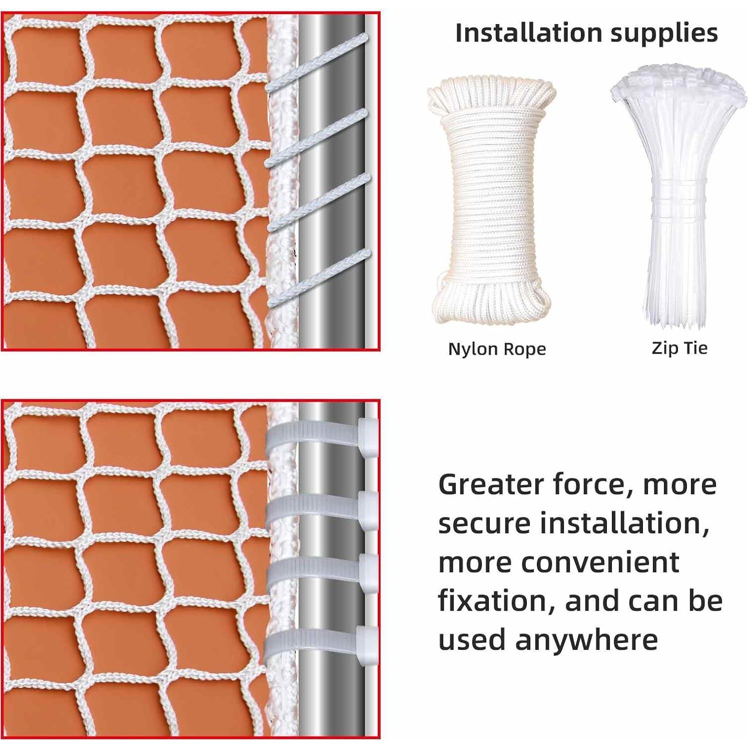 Red de Seguridad para Balcón Kobadi 1x2m Blanca