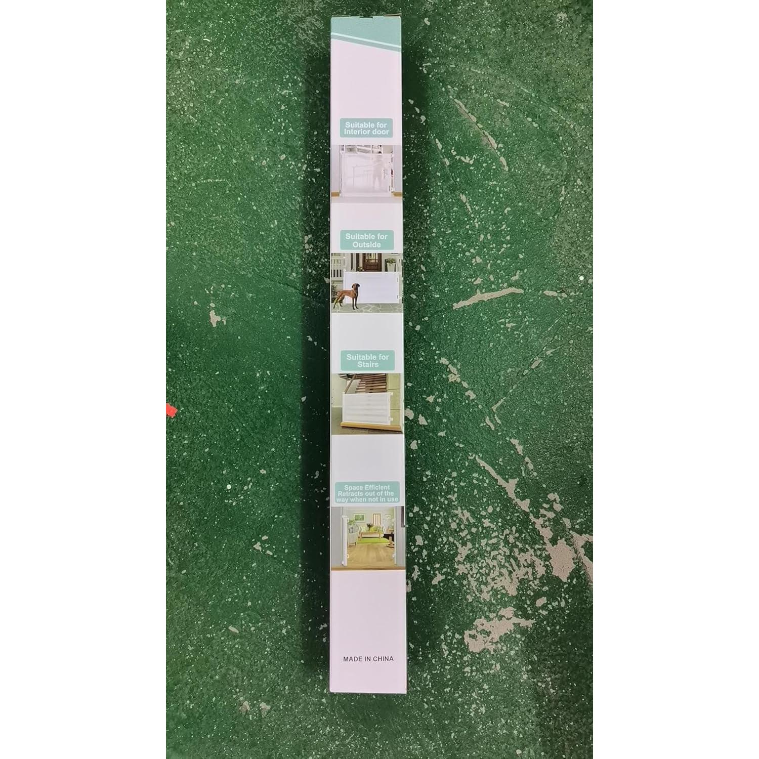 Puerta Retráctil MYPIN para Bebés 140 cm Gris