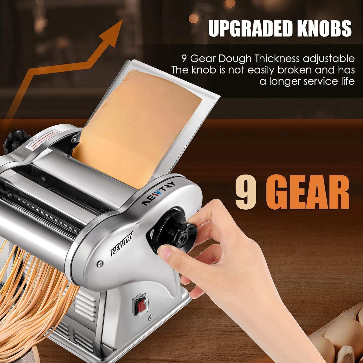 Máquina de Pasta Eléctrica NEWTRY WXX392 Acero Inoxidable