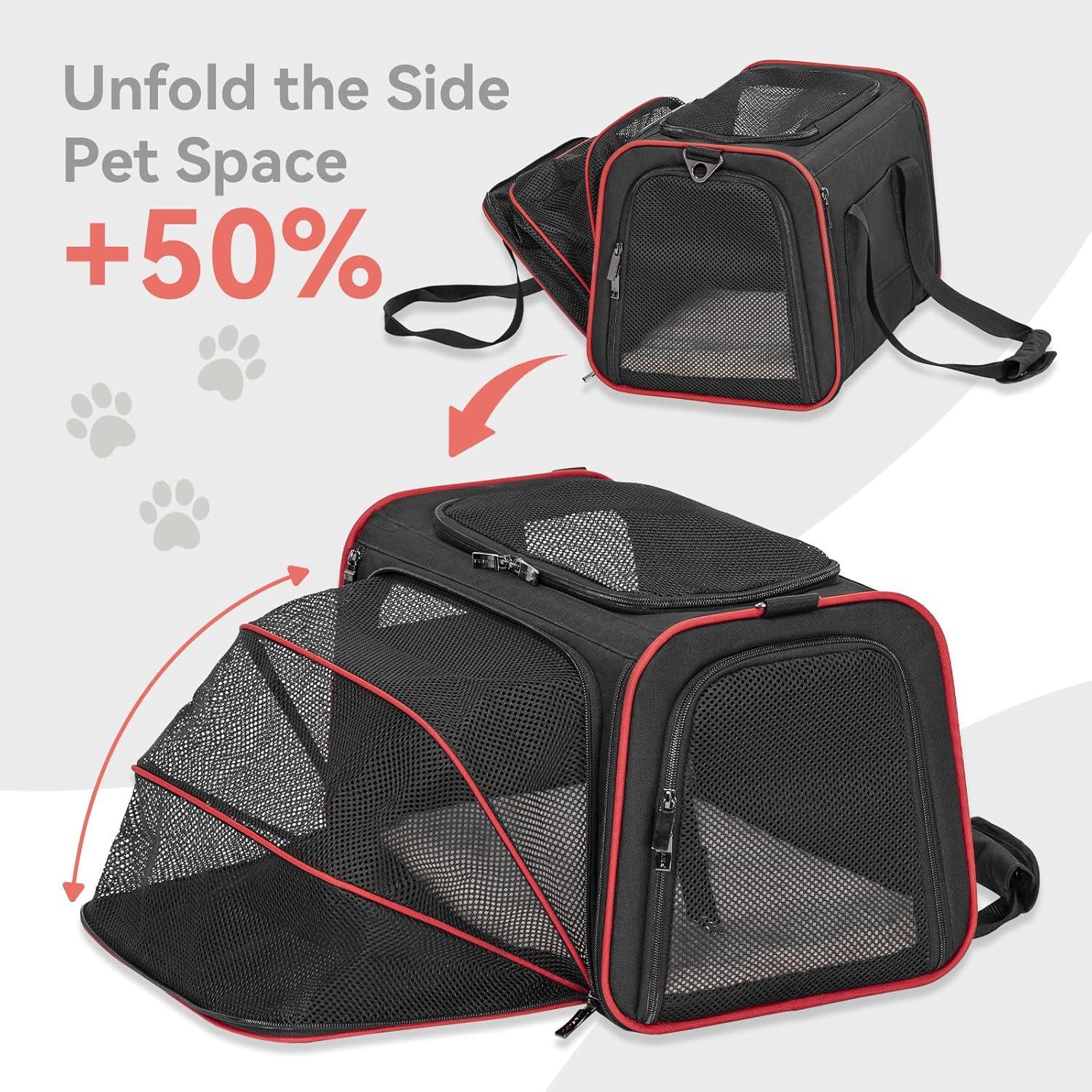 Transportadora Expandible para Gatos Petsfit M 43x28x28cm