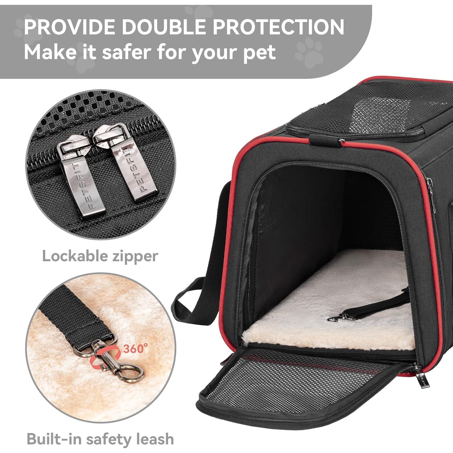 Transportadora Expandible para Gatos Petsfit M 43x28x28cm