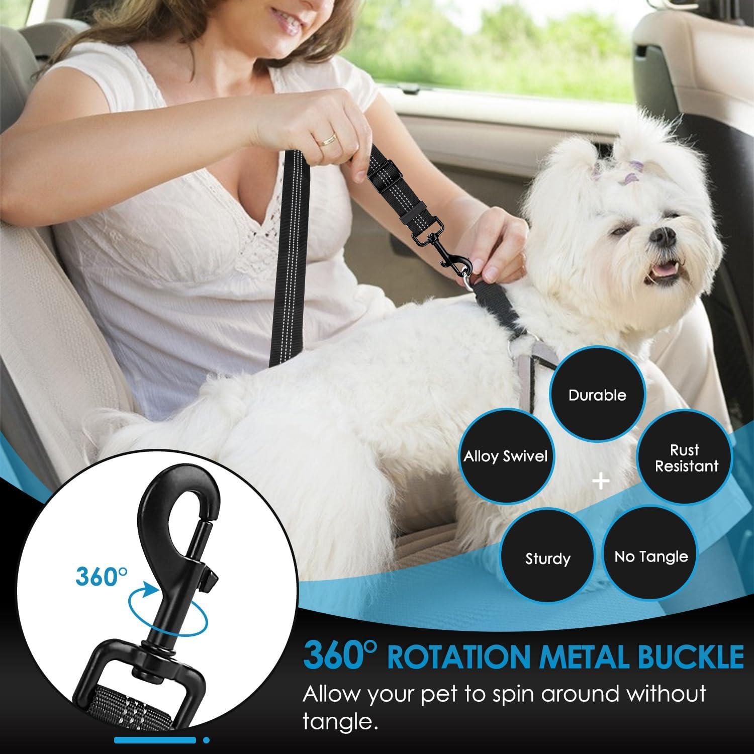 Correas de Seguridad para Perros Lukovee - Paquete de 2