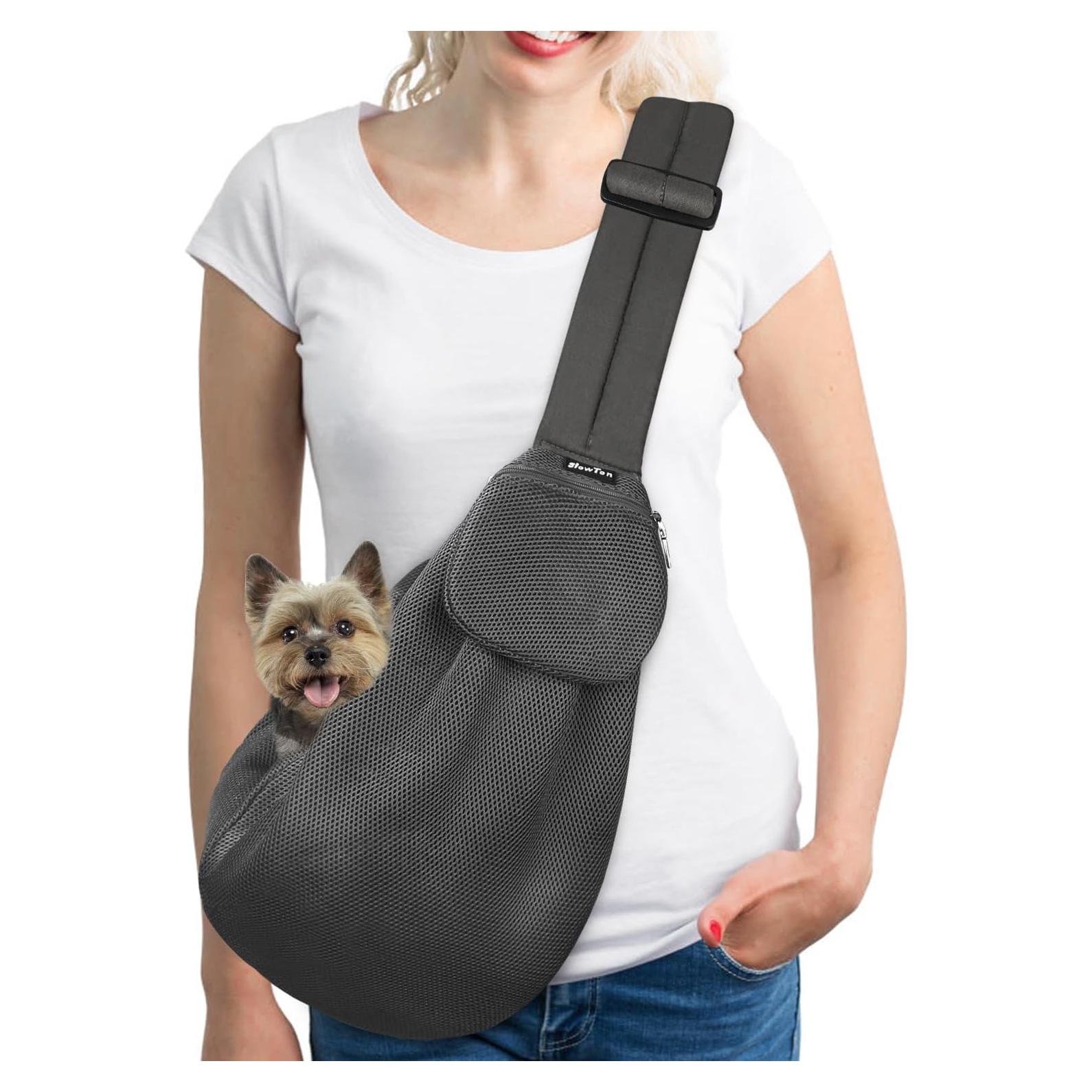 Transportín para Perros SlowTon - Bolso Acolchado Ajustable