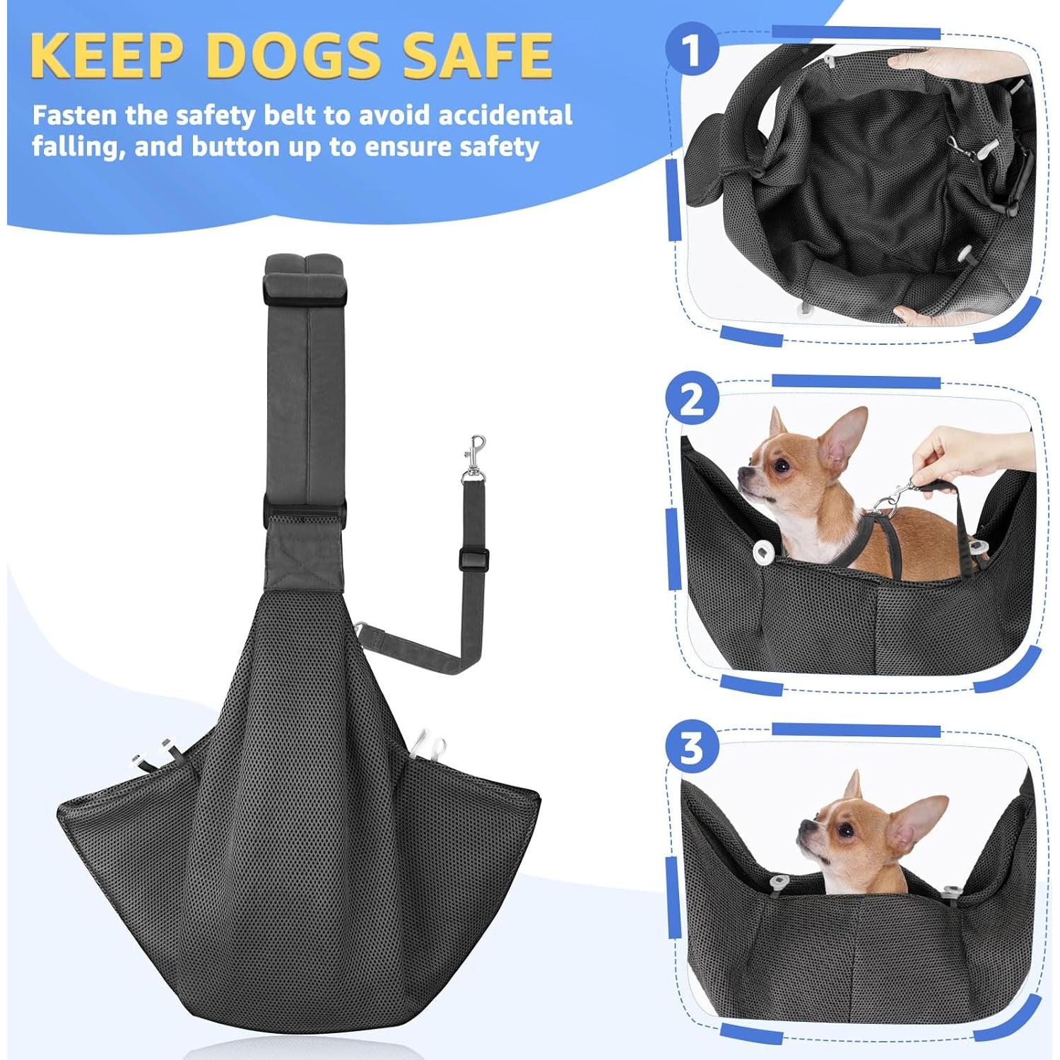 Transportín para Perros SlowTon - Bolso Acolchado Ajustable