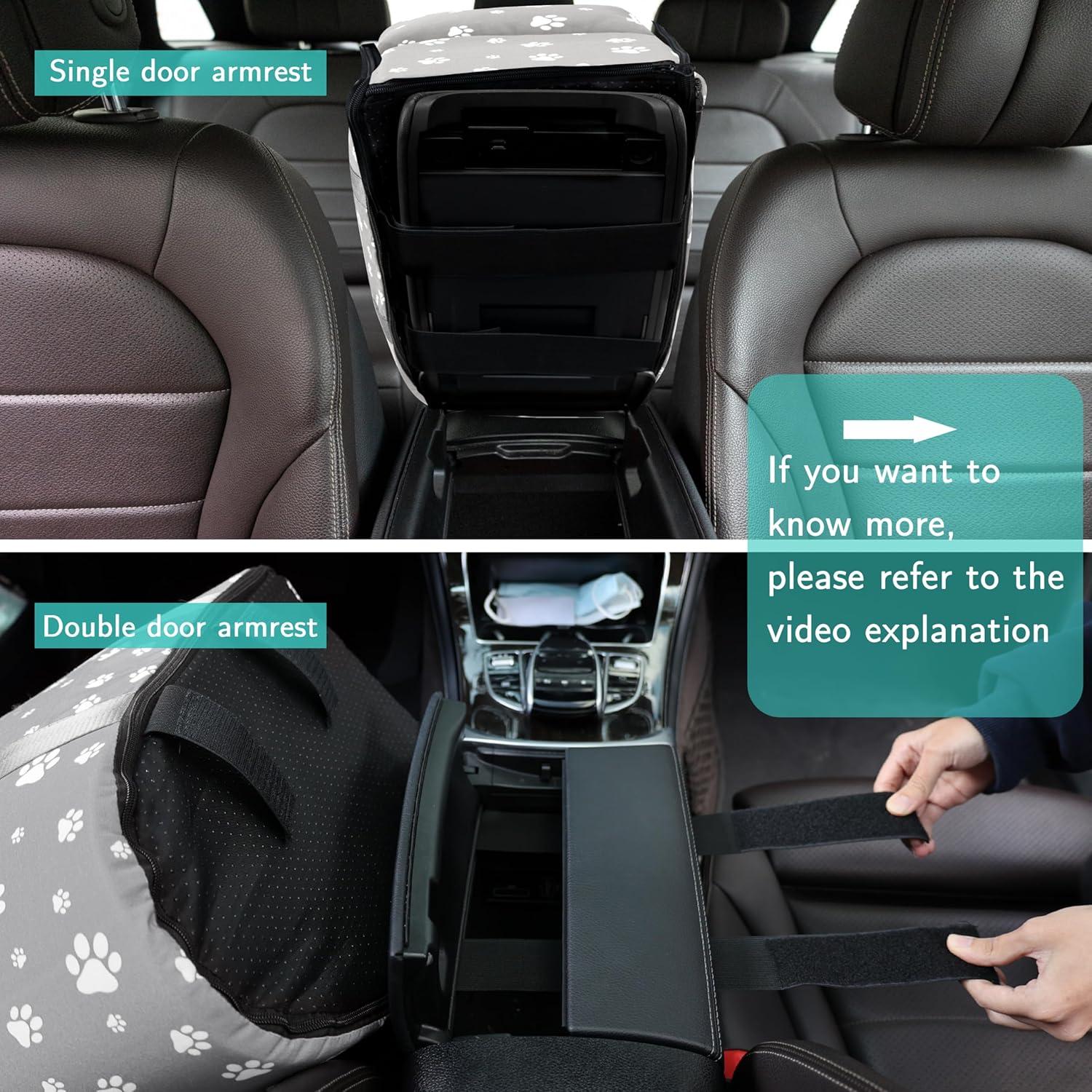 Asiento de Coche para Perros Cullaby Gris hasta 6.8 kg