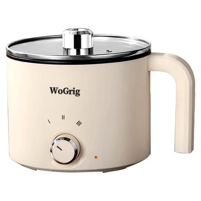 Olla Eléctrica WoGrig 1.8L Multifuncional para Fideos