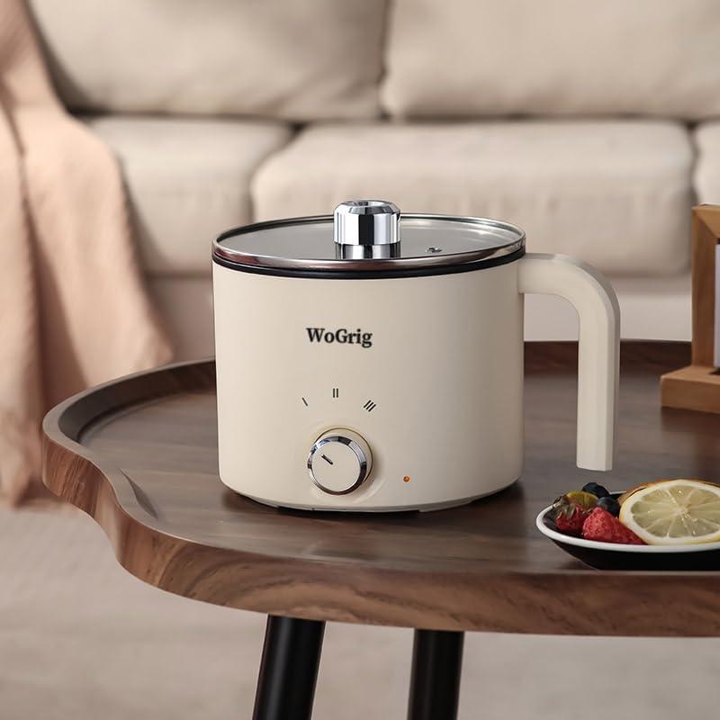 Olla Eléctrica WoGrig 1.8L Multifuncional para Fideos