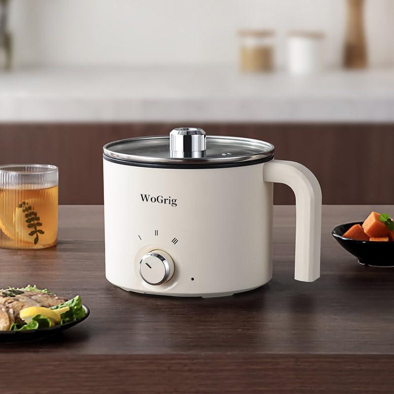 Olla Eléctrica WoGrig 1.8L Multifuncional para Fideos
