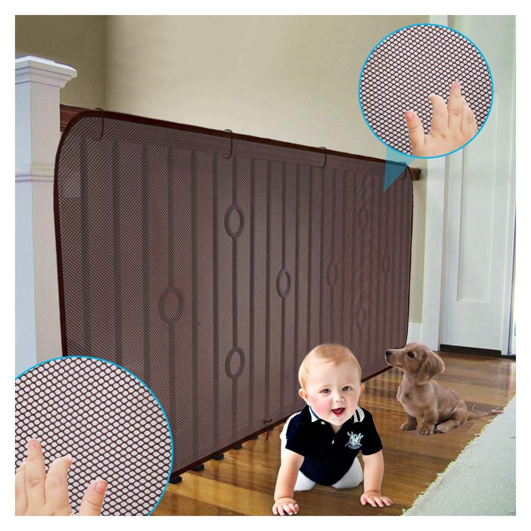 Red de Seguridad Infantil Adsoner 3m x 0.76m Malla Resistente