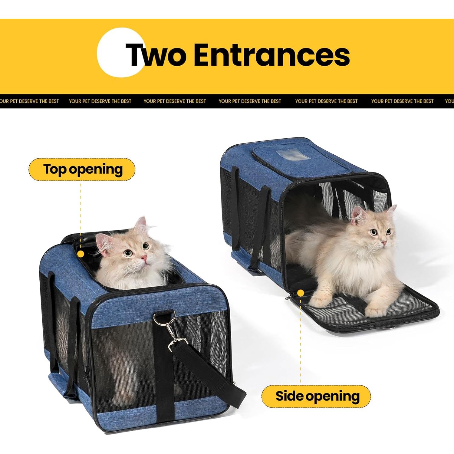 Transportín para Gatos Conlun Aprobado Aerolíneas Azul