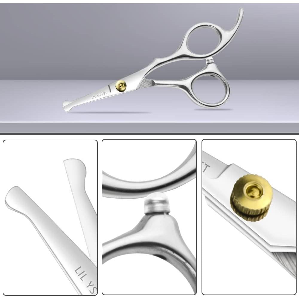 Tijeras de Aseo para Mascotas LILYS PET 12,7 cm Punta Redonda