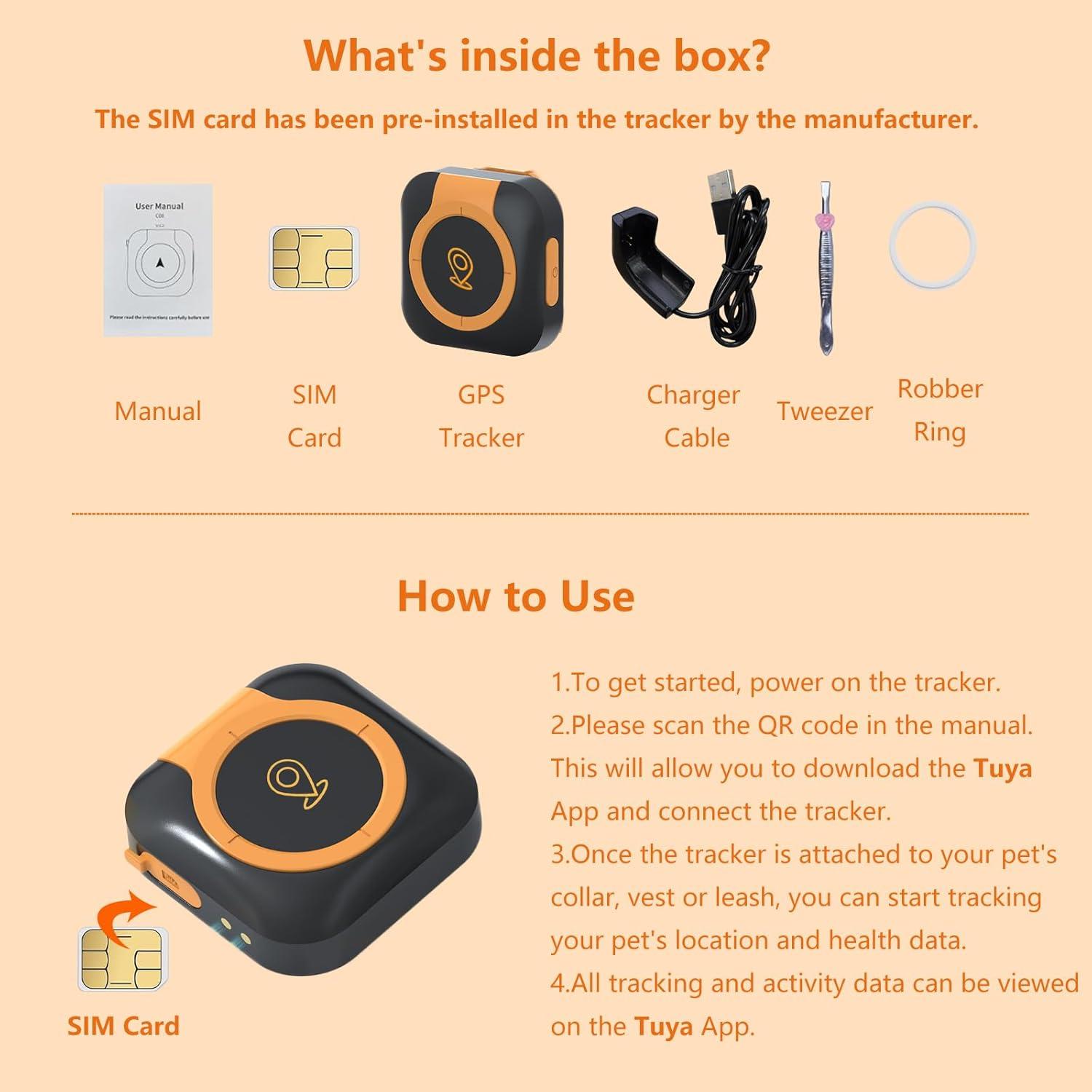 Rastreador GPS para Perros y Gatos SHENZHEN C08