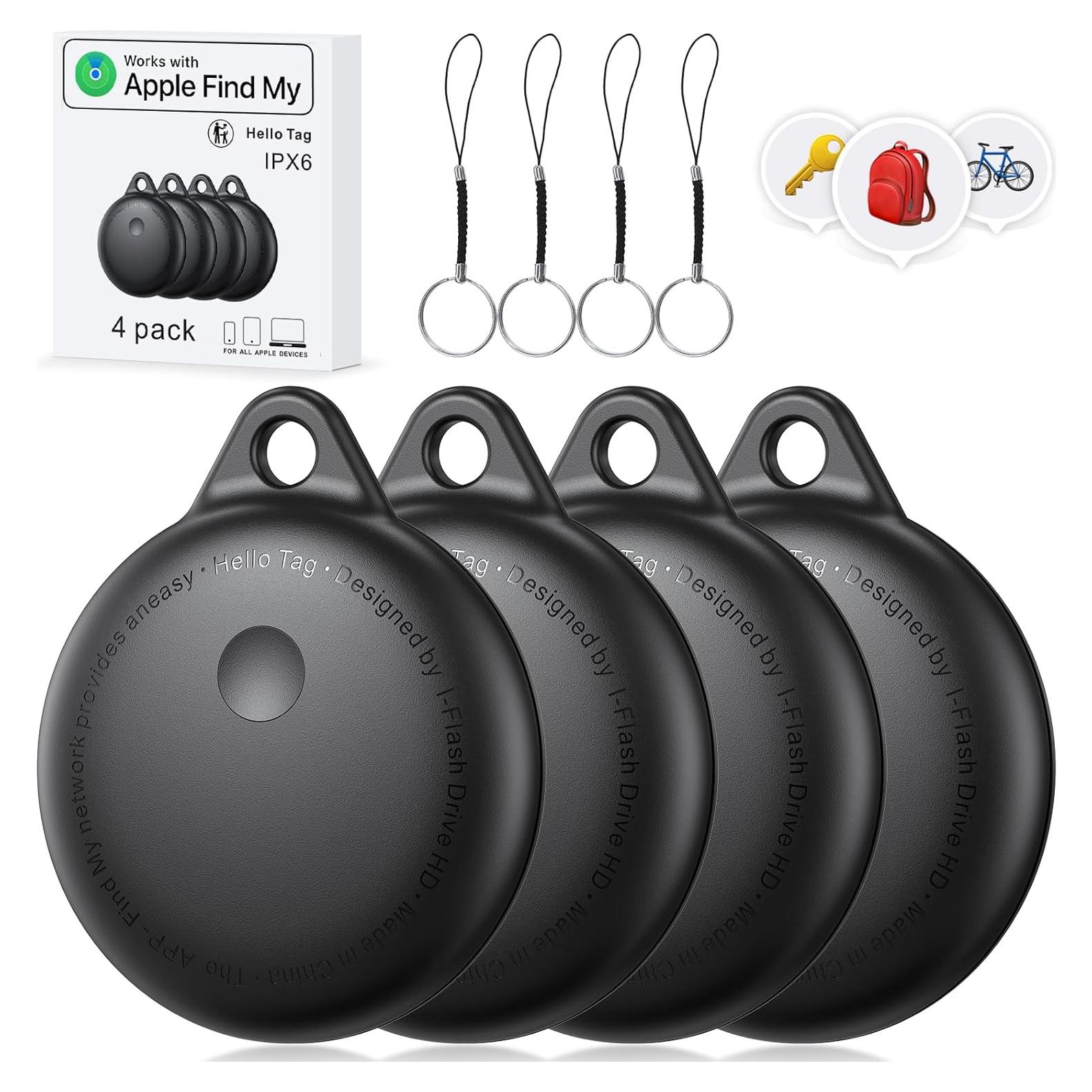 Rastreador Bluetooth Inteligente Delumu 4 Pack Impermeable