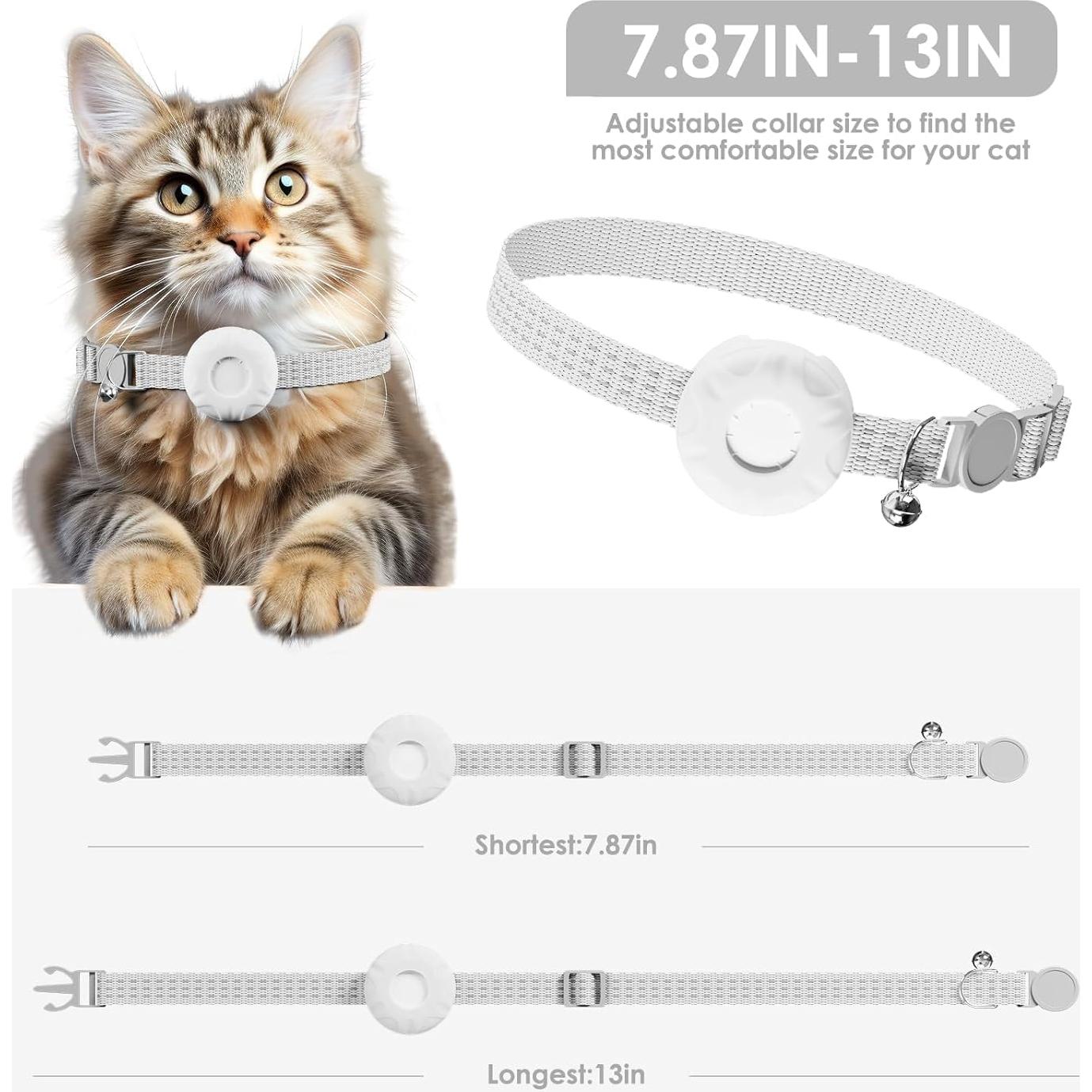 Rastreador GPS para Gatos HONGTOP con Collar Impermeable