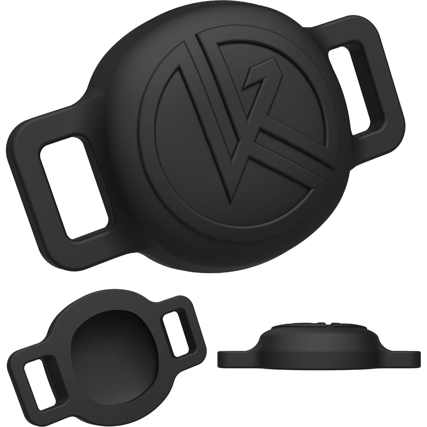 Soporte de Silicona para Collar de Gato TJD Essentials Negro