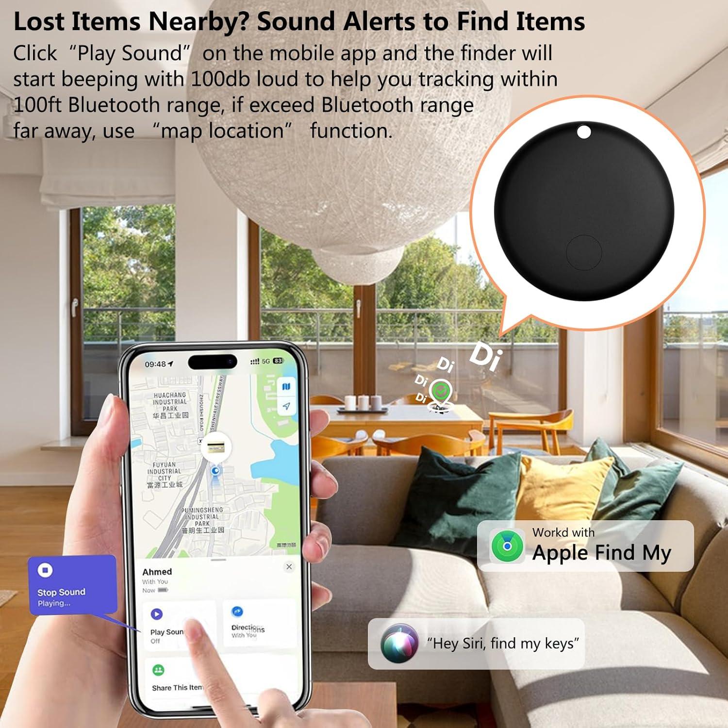 Localizador Bluetooth Frylaa Air Tracker Tag - Negro - iOS