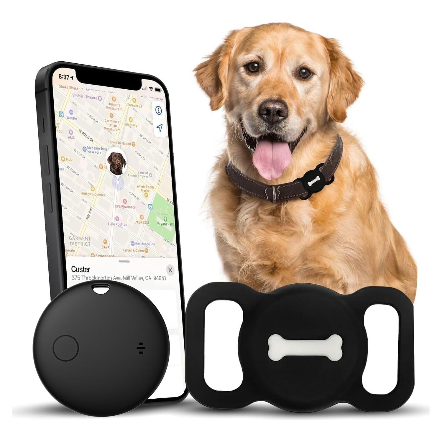 Rastreador de Mascotas Veeind para iOS Negro Sin GPS