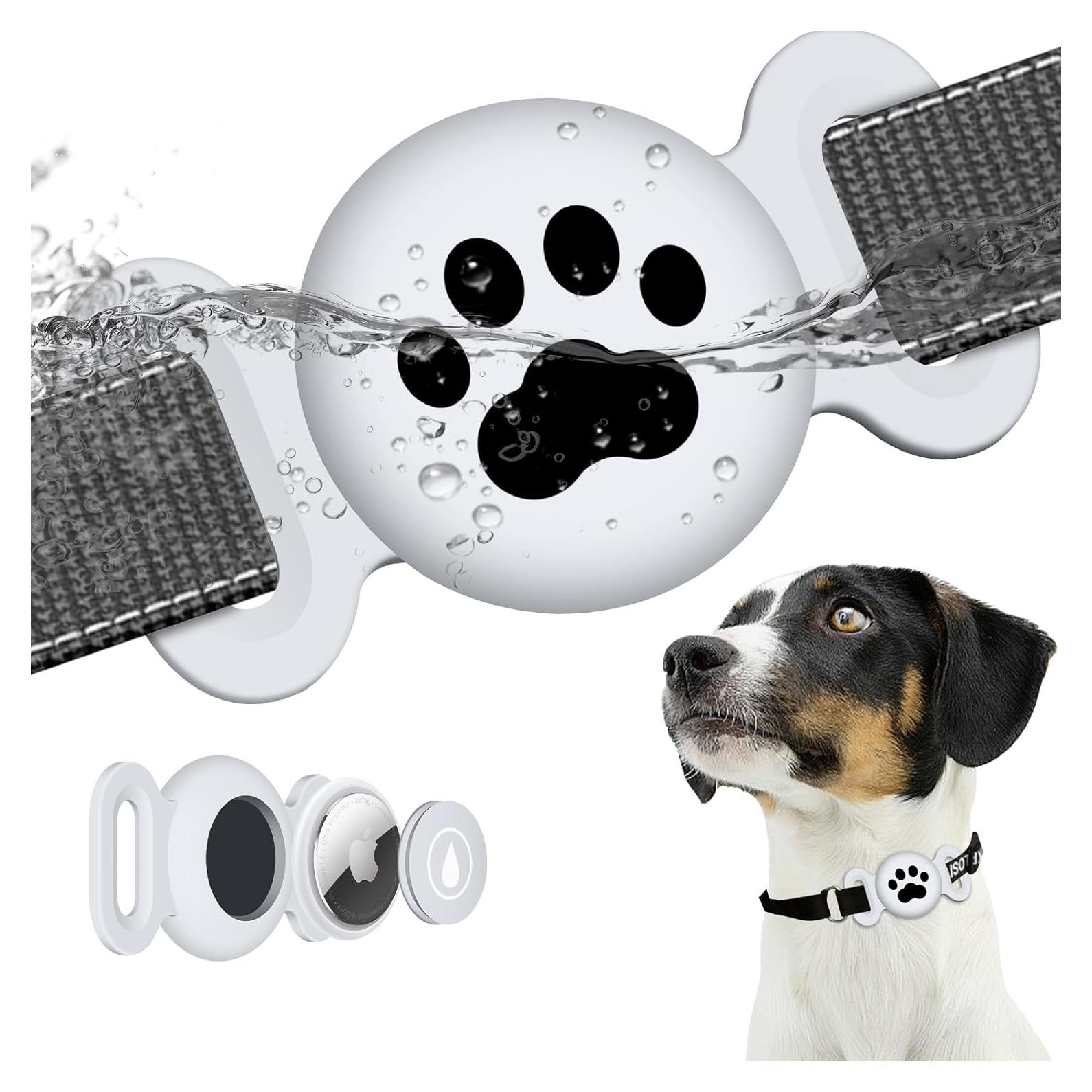 Soporte Impermeable para Airtag SZJCLTD Collar Mascotas