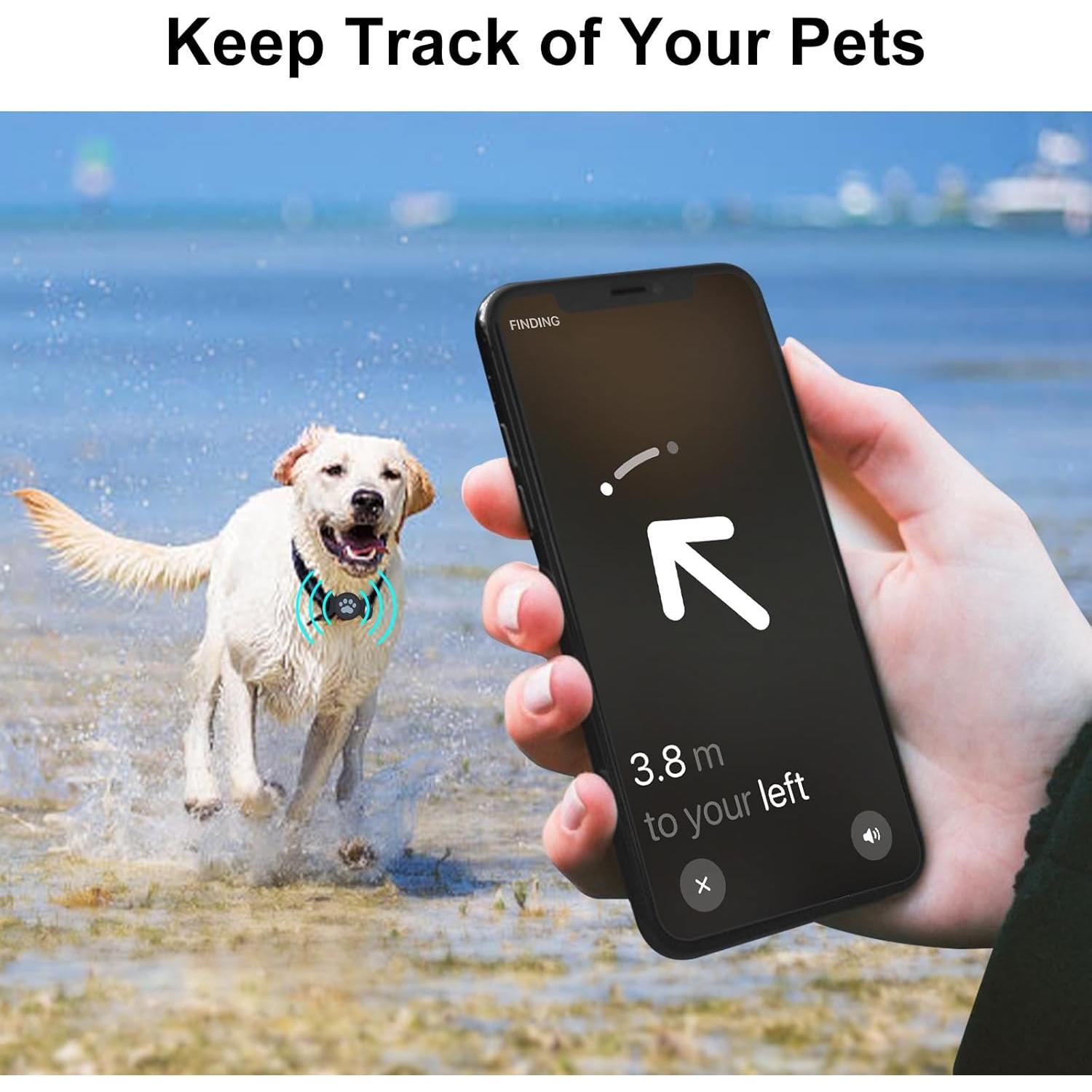 Soporte Impermeable para Airtag SZJCLTD Collar Mascotas