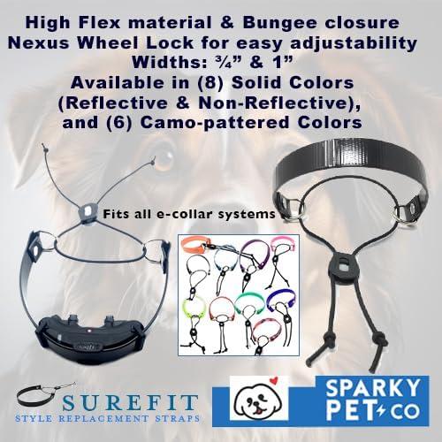 Correa GPS Reemplazo Sparky Pet Co Azul 1,90 cm Perro Pequeño