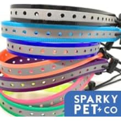 Correa GPS Reemplazo Sparky Pet Co Azul 1,90 cm Perro Pequeño
