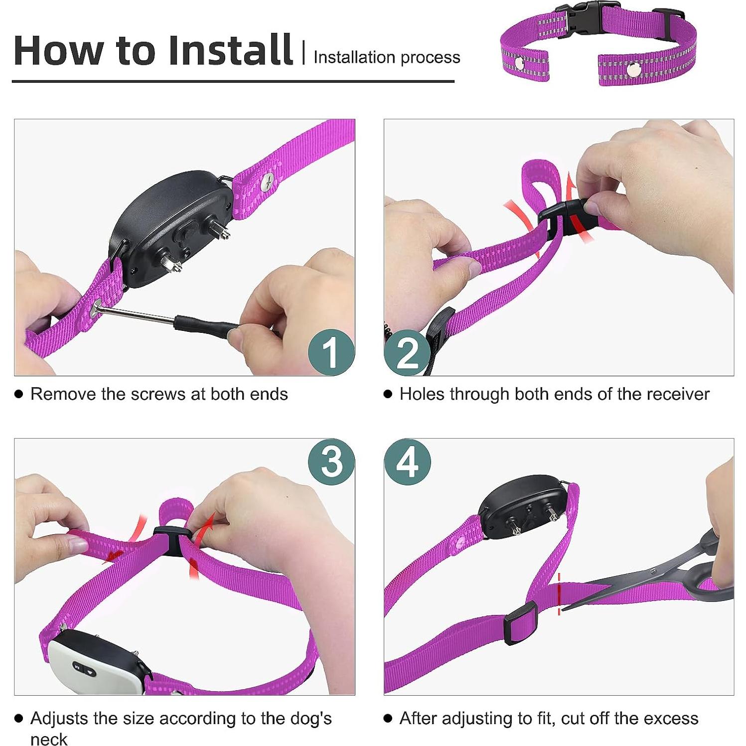 Correa de Reemplazo Nylon Reflectante Odokele 1.91cm x 64.77cm