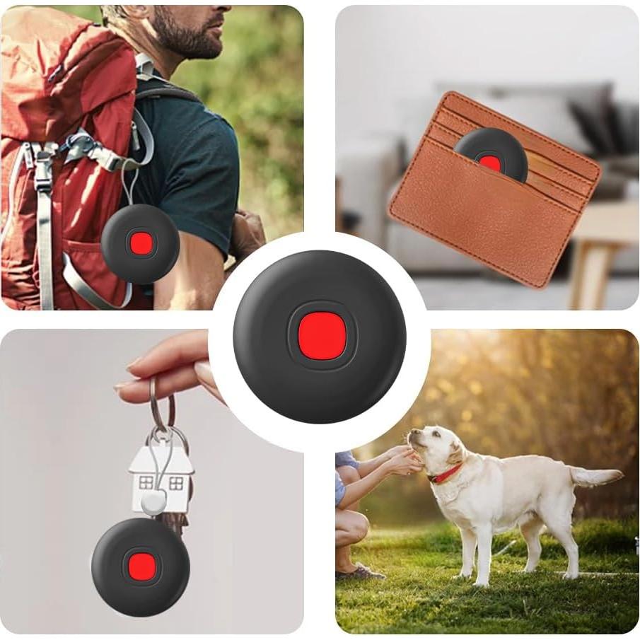 Air Tag 4-Pack GLOBELEC, Rastreador Bluetooth IP68 para Llaves