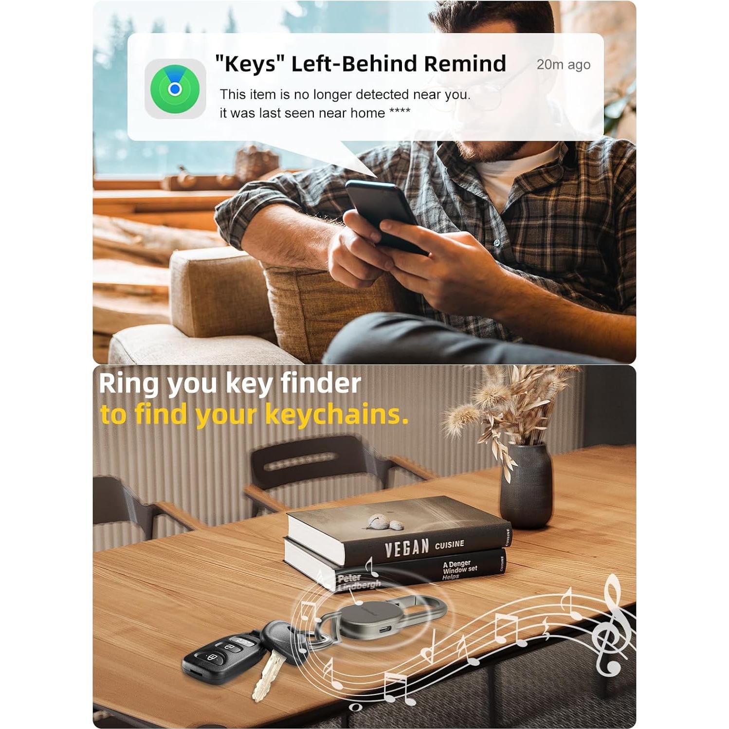 Llave Buscador de Llaves LifeChé con GPS y Acero Inoxidable