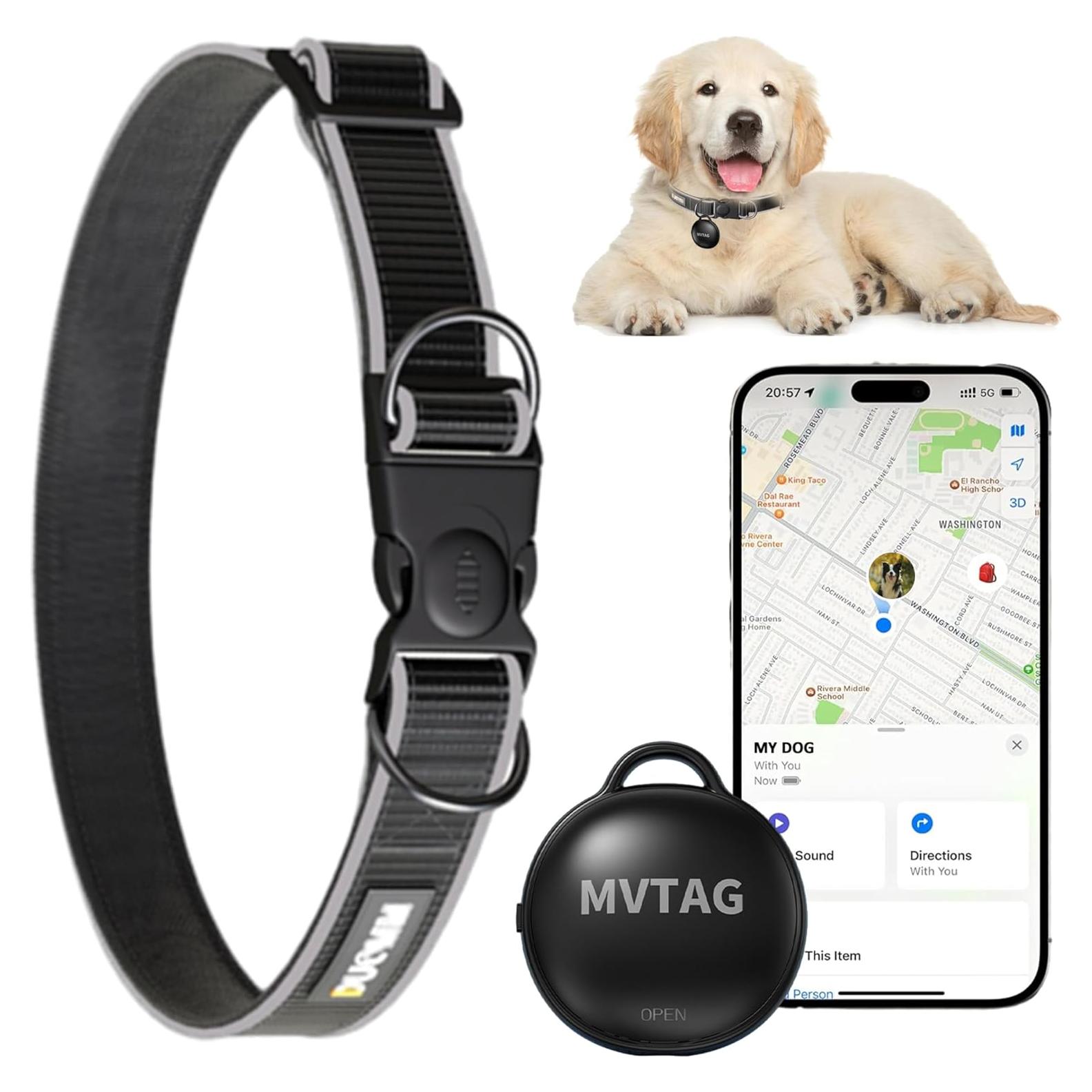 Collar GPS para Perros Zoifada - Tamaño Ajustable 30-42 cm