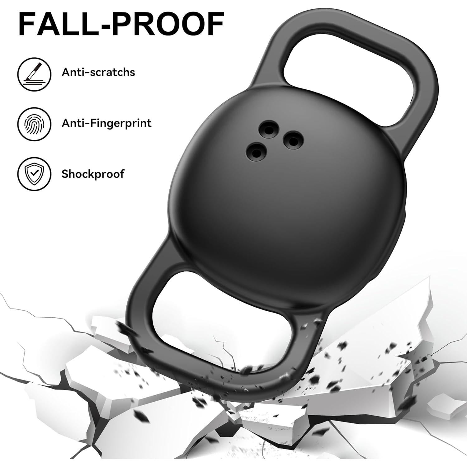 Funda de Silicona DDJ para Rastreador Tile Gato/Perro - 2 Unidades