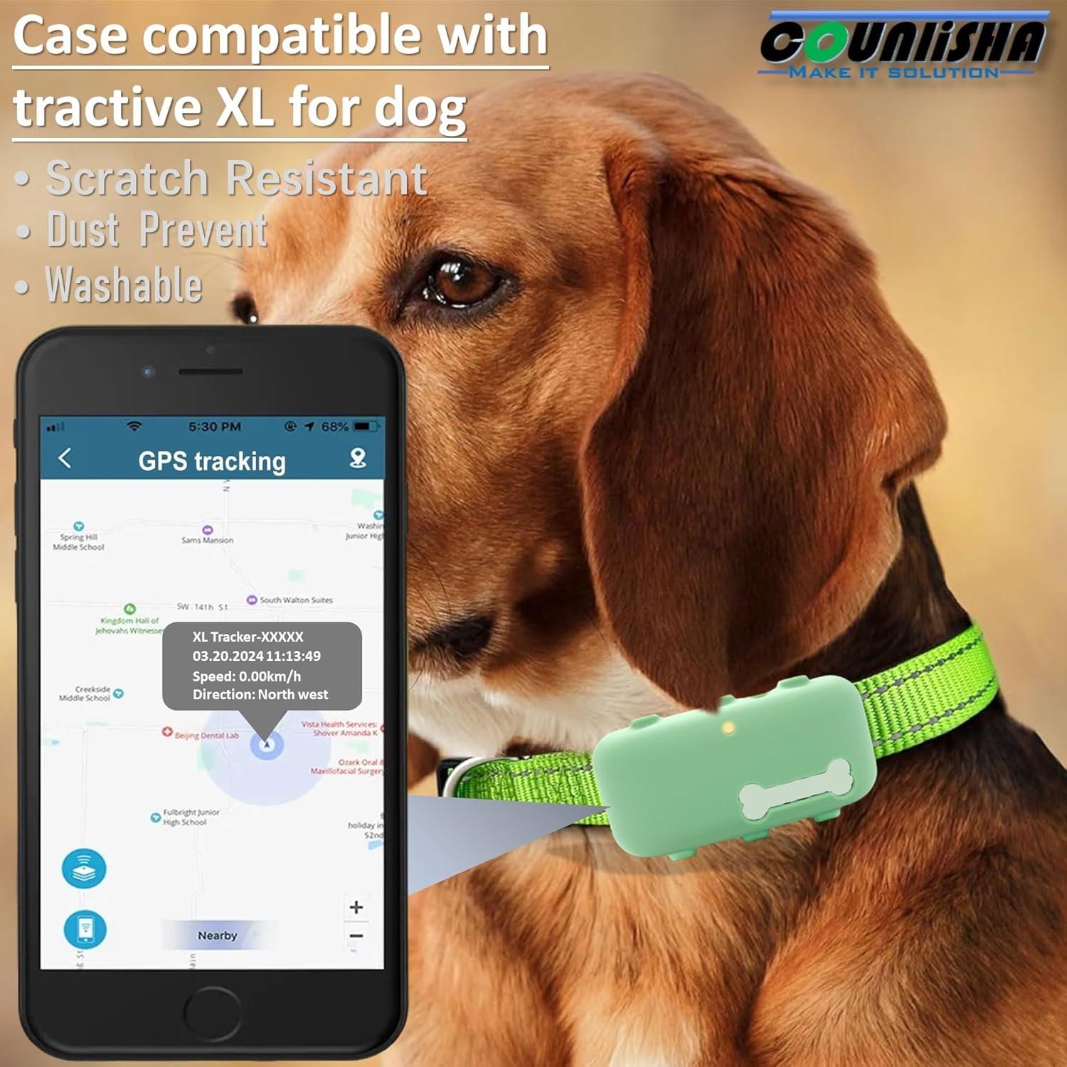 Paquete de 2 Fundas de Silicona Counlisha para Tractive XL