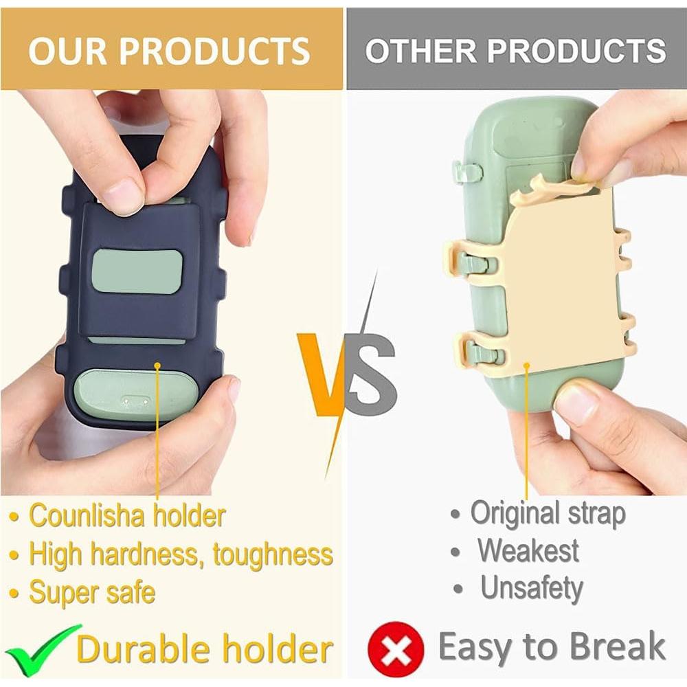 Paquete de 2 Fundas de Silicona Counlisha para Tractive XL