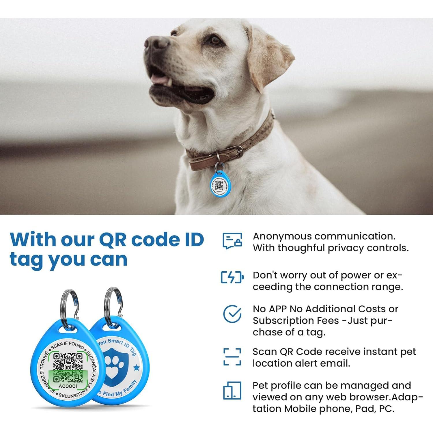 Placas de Identificación para Perros ILFINDYOU - Paquete de 3