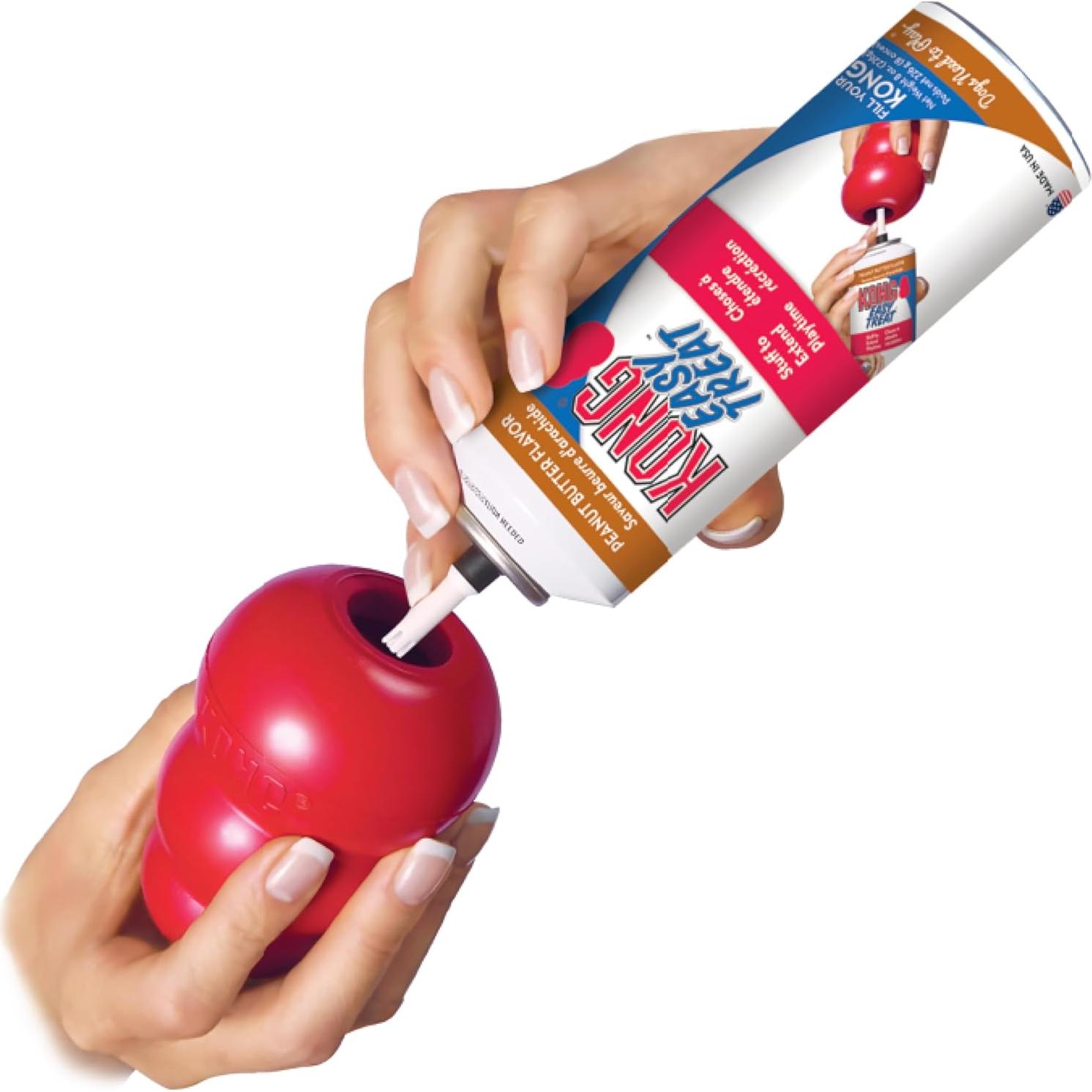 KONG Classic Juguete Rellenable para Perros Medianos - Caucho Duradero