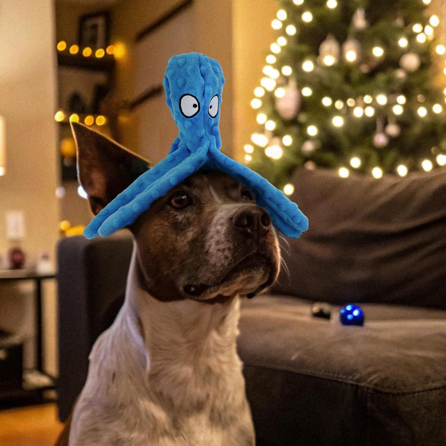 Juguetes para Perros HGB Pulpo Sin Relleno Paquete de 2