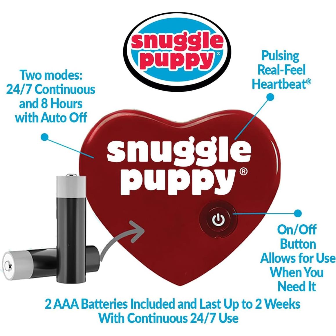 Juguete de Peluche Snuggle Puppy para Cachorros Marrón