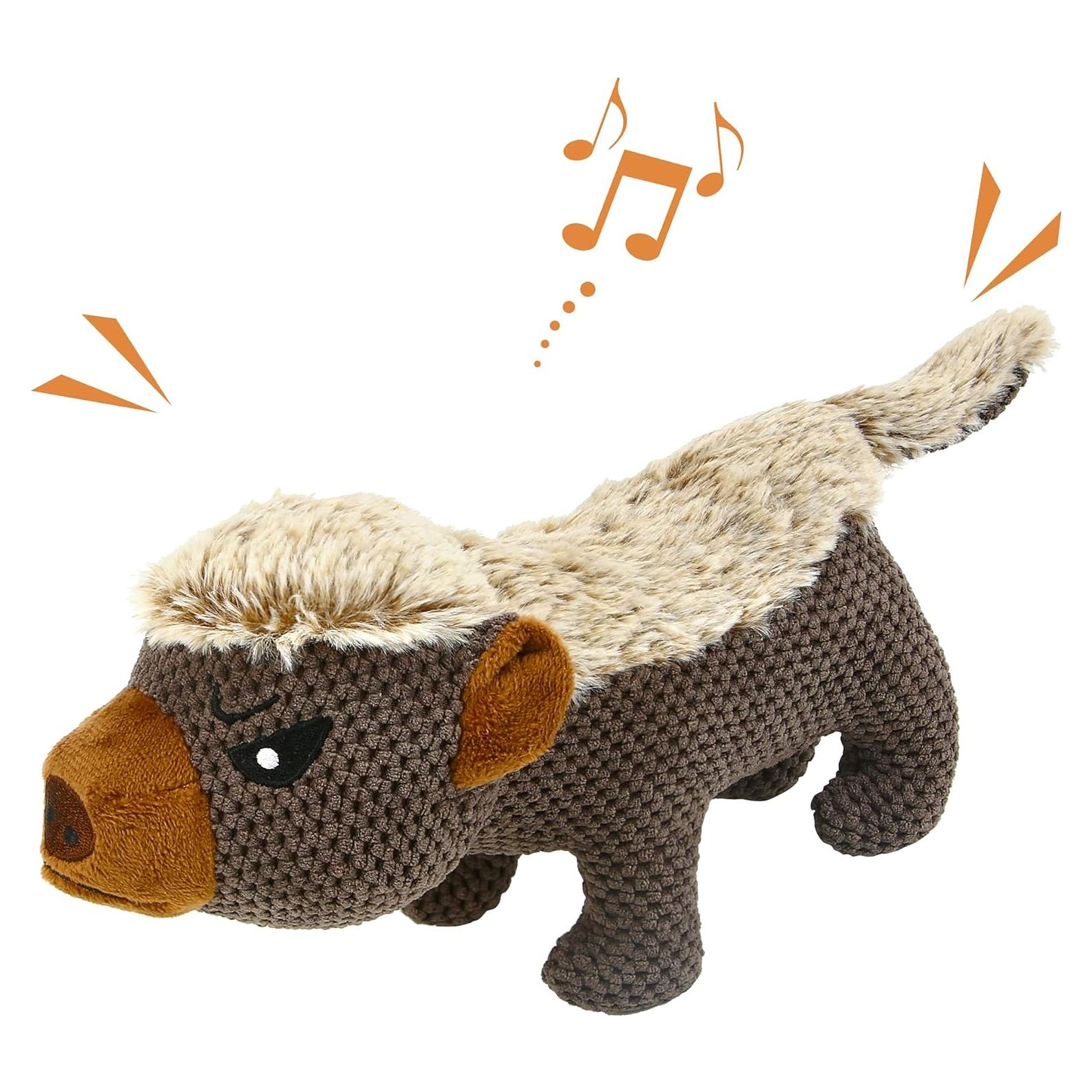 Juguete de Peluche para Perros IOKHEIRA Gris Duradero