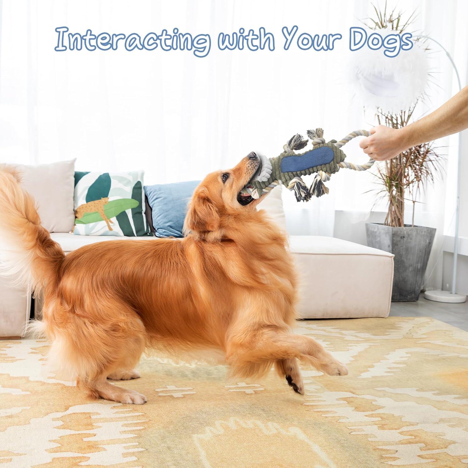 Juguete de Masticar para Perros BUYPOW Mono Squeaky 2,5cm