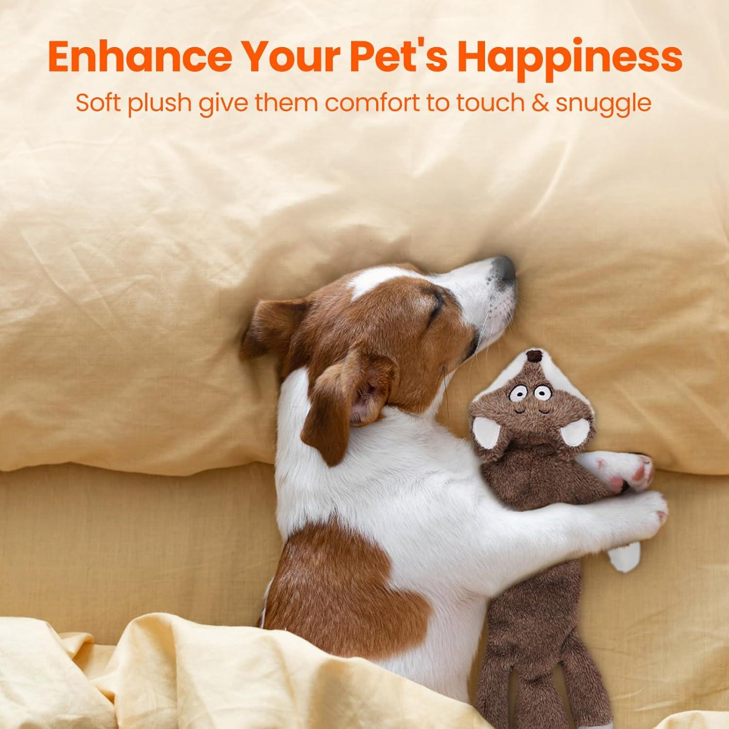 Juguetes para Perros HGB Squeaky Conejo y Zorro 39,88 cm