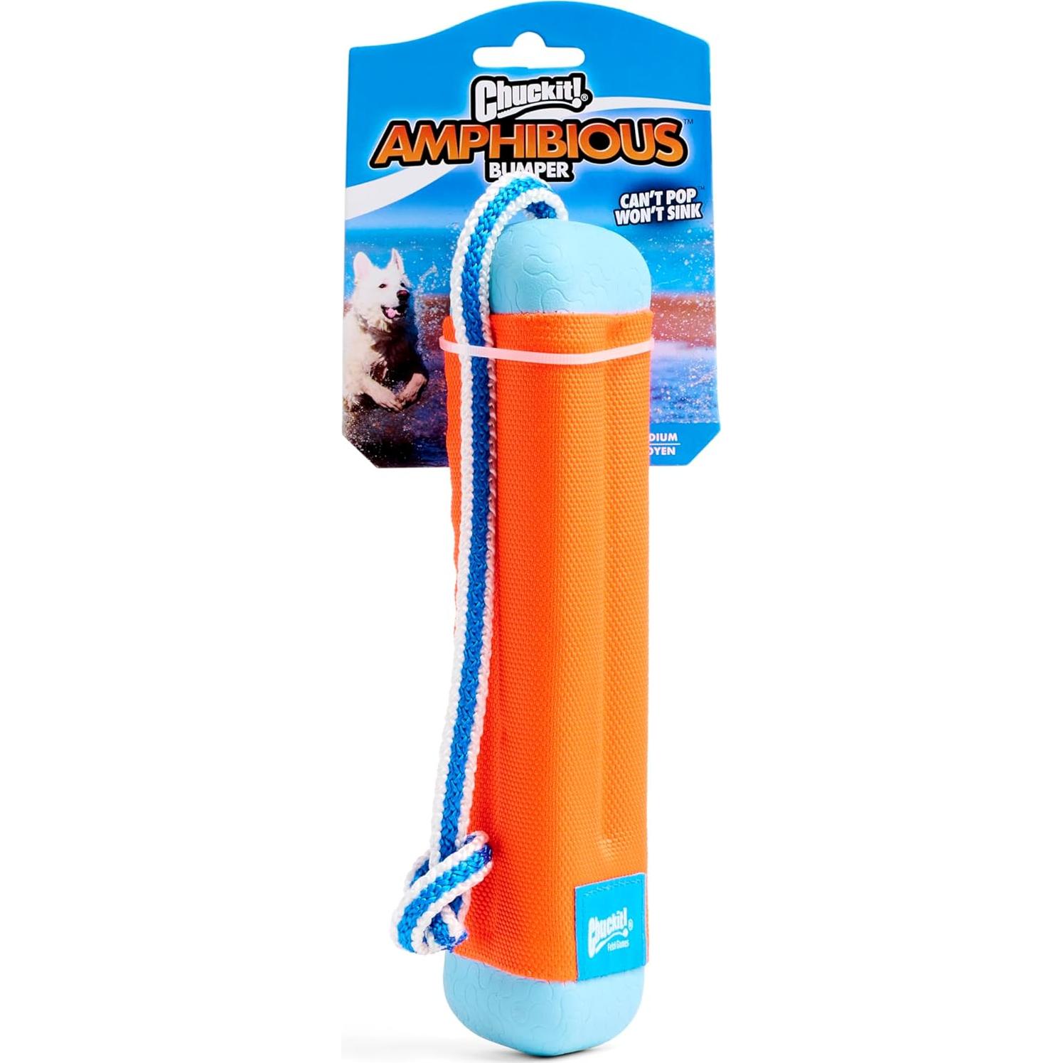 Chuckit! Juguete Flotante para Perros Mediano - Amphibious Bumper