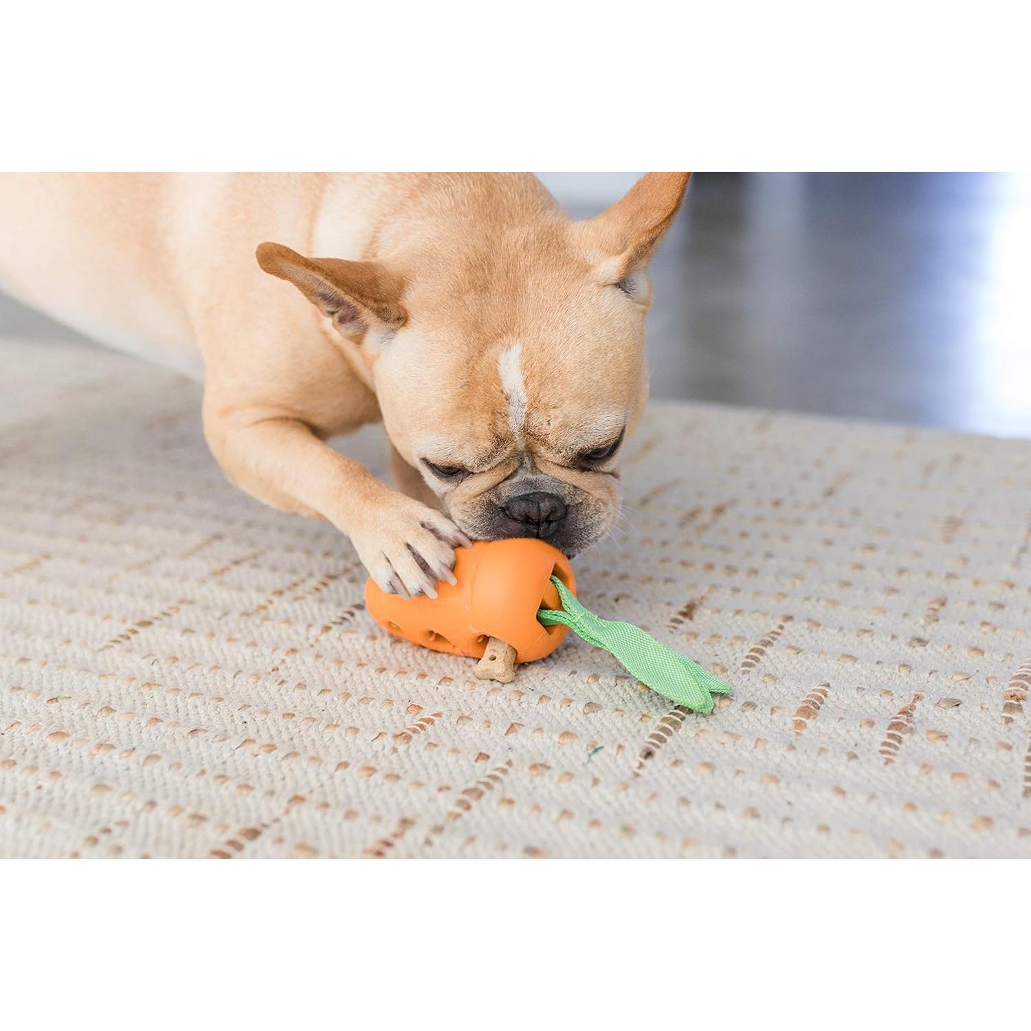 Juguete Interactivo para Perros Petstages Carrot Stuffer 10.8cm