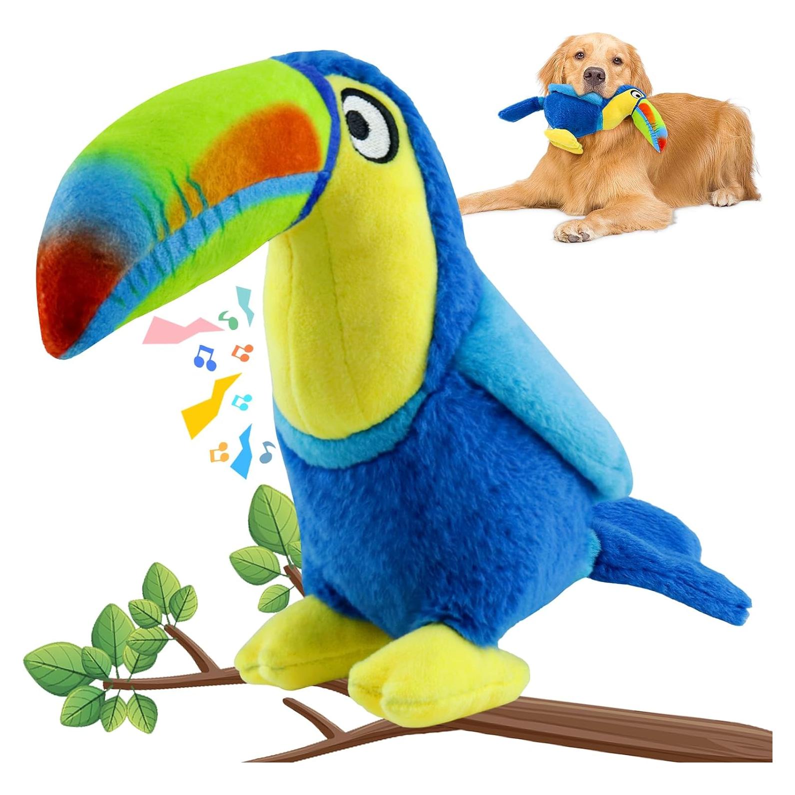 Juguete Squeaky para Perros WOWBALA Tucán 10,9x20,1 cm