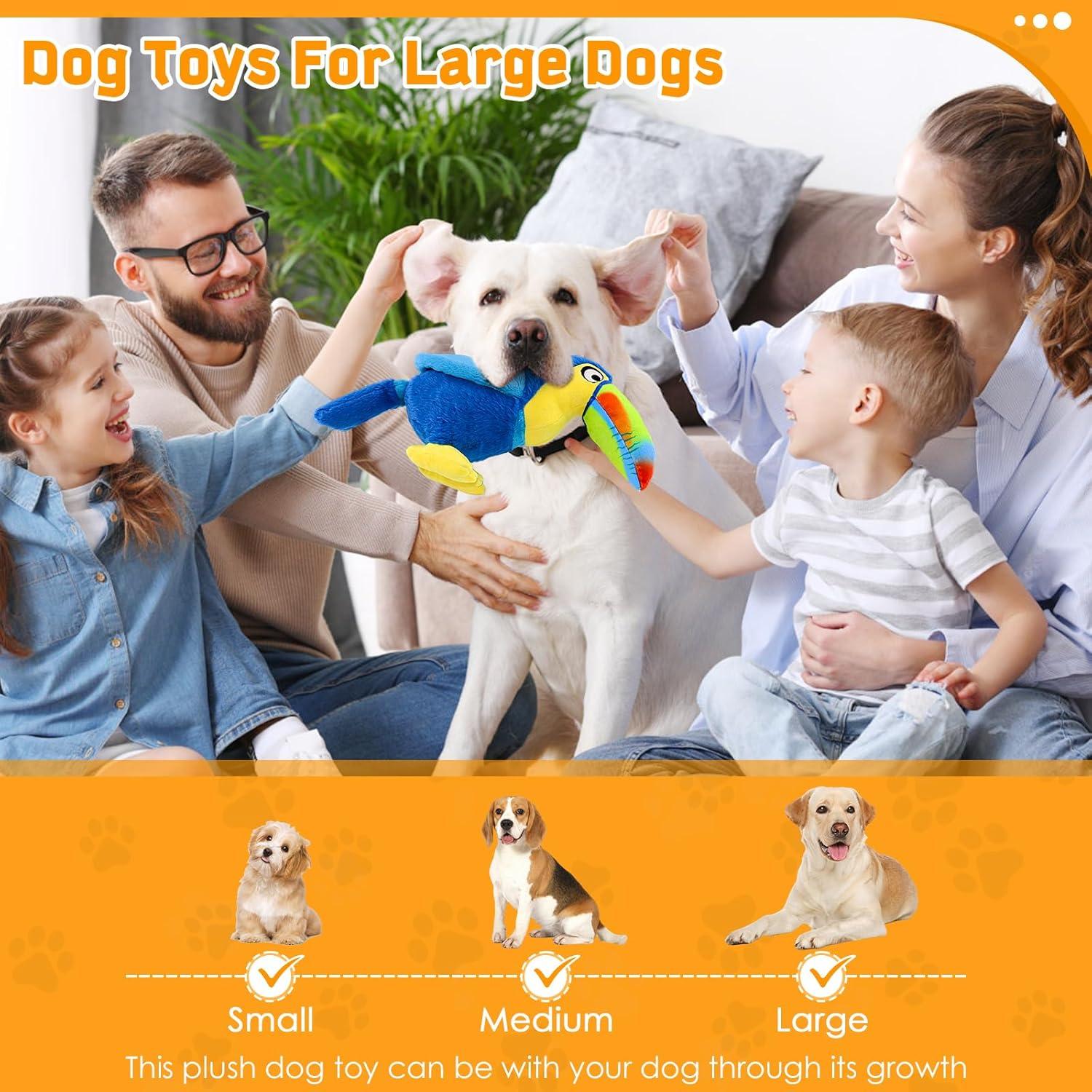 Juguete Squeaky para Perros WOWBALA Tucán 10,9x20,1 cm