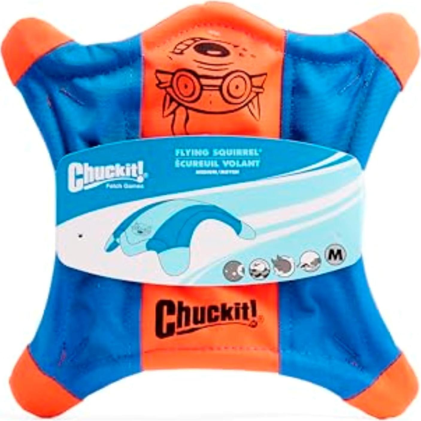 Chuckit! Juguete para Perros Flying Squirrel Mediano 24 cm