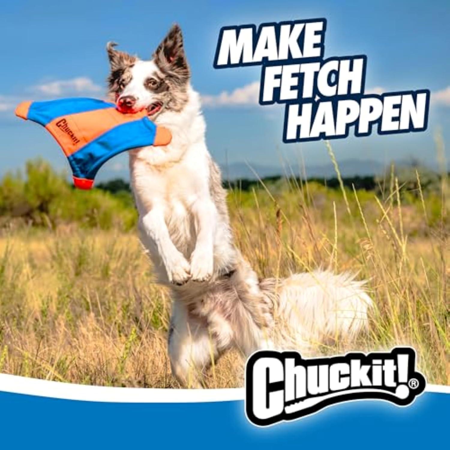 Chuckit! Juguete para Perros Flying Squirrel Mediano 24 cm