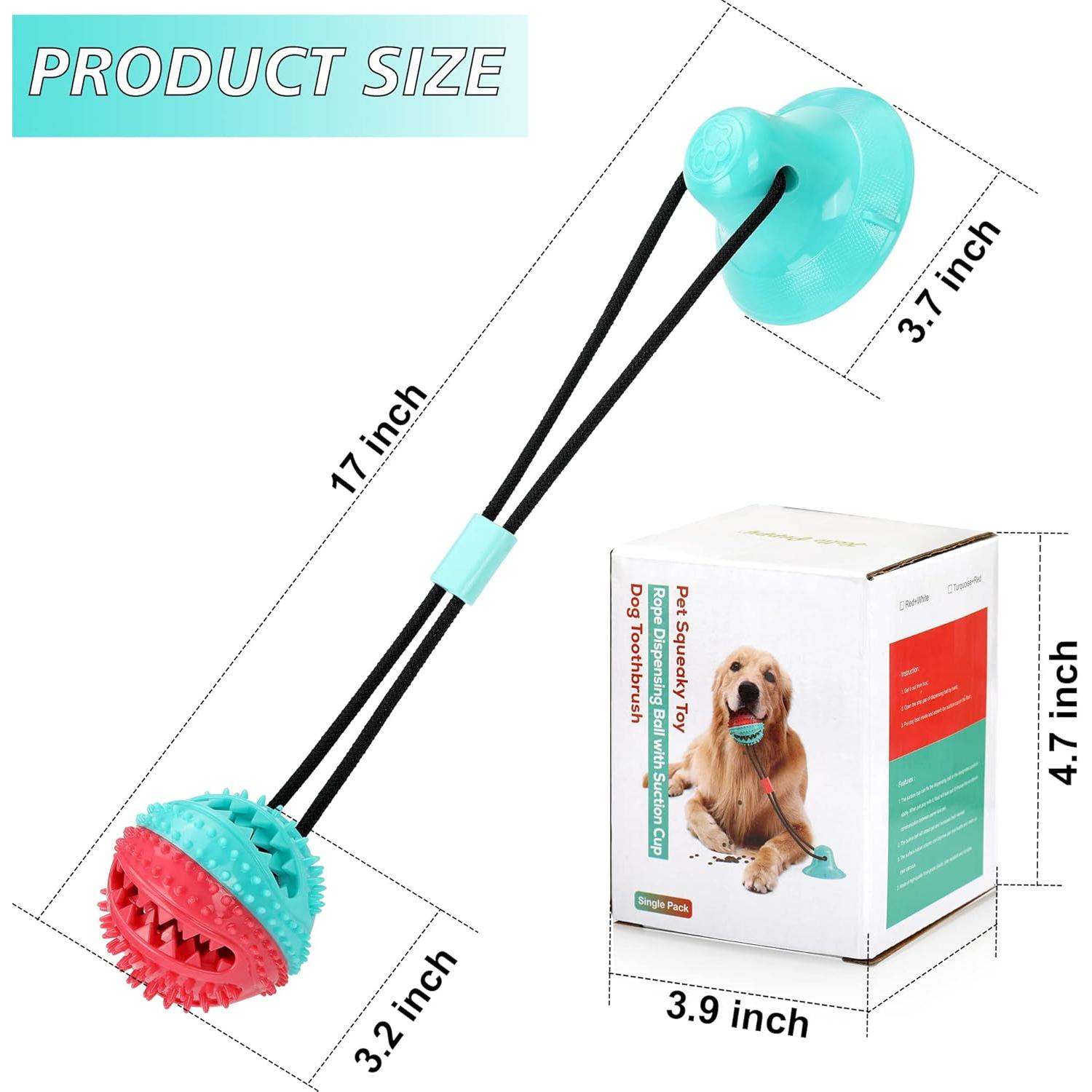 Juguete Interactivo para Perros ALLRIER con Cuerda y Ventosa