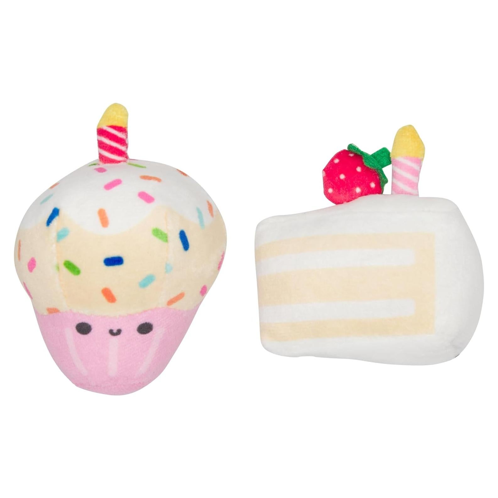 Juego de Juguetes para Gato Pearhead Pastel y Cupcake