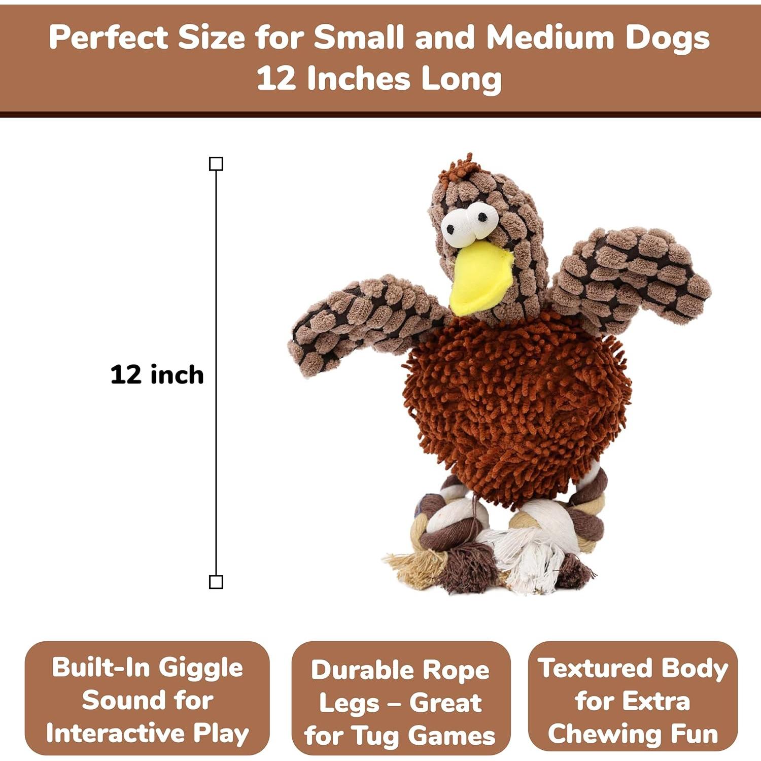 Juguete para Perros Ethical Pets Gigglers Pollo 30 cm