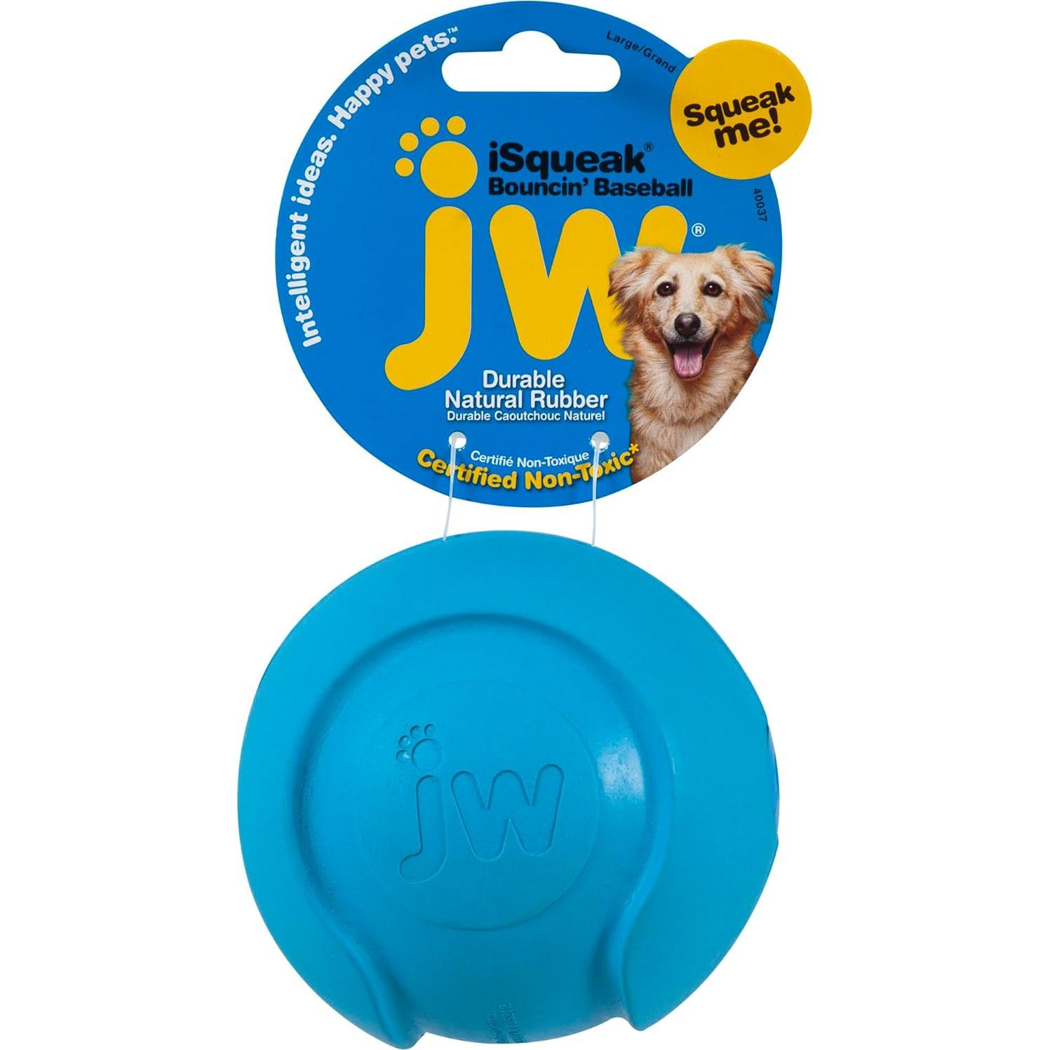 Juguete para Perros JW Pet iSqueak Béisbol Grande 12cm